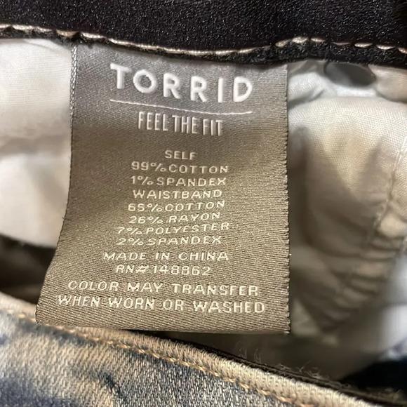 Torrid jeans size 14 R NWT - Picture 8 of 8